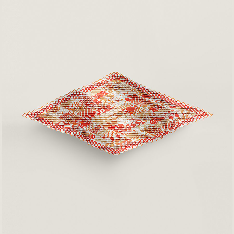Twilly au Bloc pleated scarf 90 | Hermès USA Twilly au Bloc pleated scarf 90 | Hermès USA